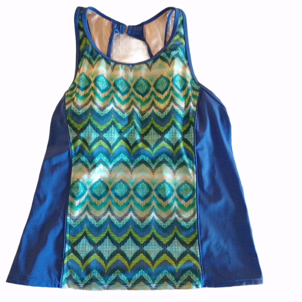 Tropical Escape Tankini sz 14